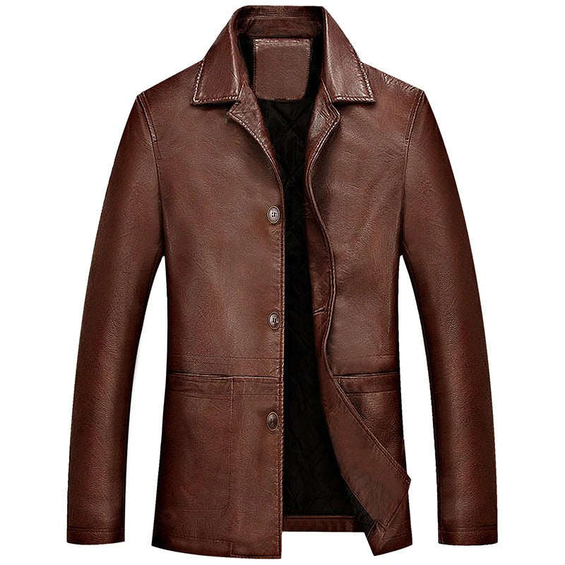 Rogue Genuine-Leather Jacket